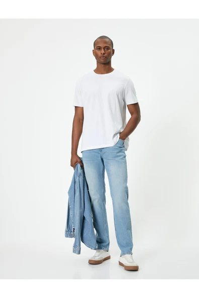 Slim Fit Kot Pantolon - Brad Jean - Resim 2