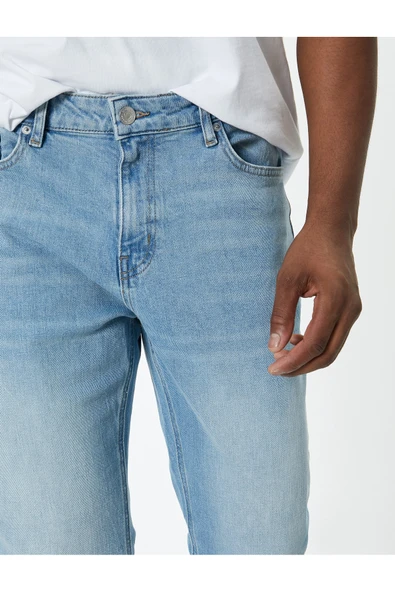 Slim Fit Kot Pantolon - Brad Jean - Resim 5