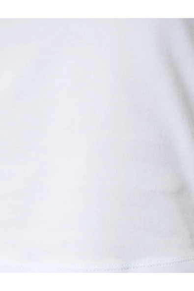 Crop Halter Yaka Üst Askılı Renk Kontrastlı - Resim 6