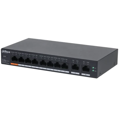 Dahua Cs4010-8Et-60 8Fe Poe Port (60W) 2Ge Uplink Cloud Managed Desktop Switch ürün görseli 1