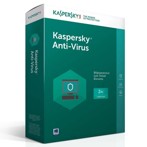 Kaspersky Antıvırus Türkçe 5 Kullanıcı 1 Yıl Box ürün görseli 1