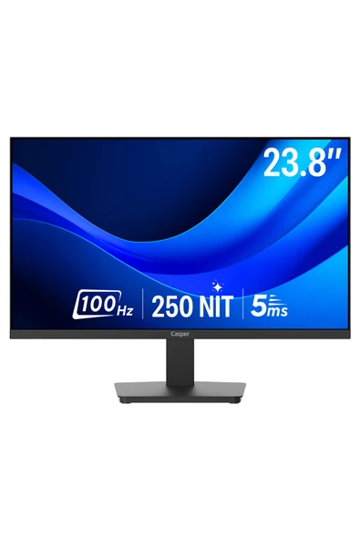 Casper 23.8" M.C238Fve 100Hz 5Ms (Hdmı+Vga+Dp) Fhd Monitör ürün görseli 1