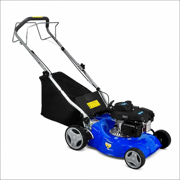 Benzinli Şanzımanlı Çim Biçme Makinası 40 cm Çim Kesme Makinesi Yükseklik 25-75 mm 45 Litre FACUMS51 ürün görseli 1
