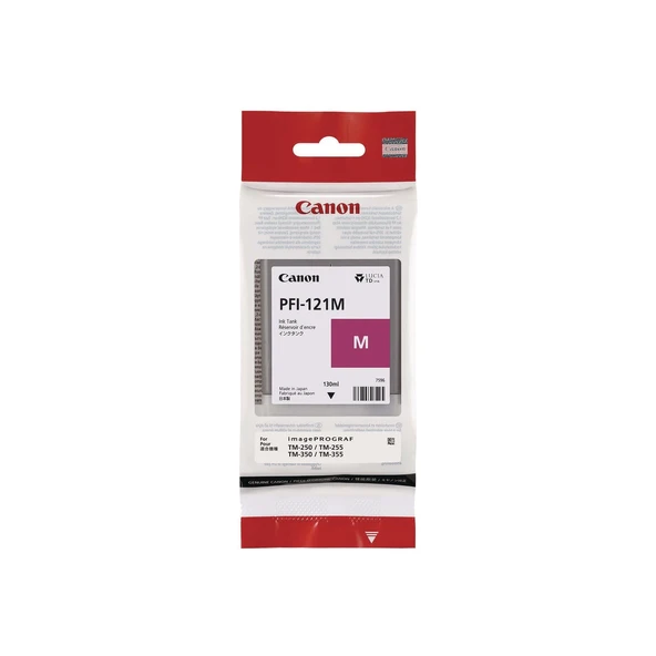 Canon Pfı-121  M Magenta Kırmızı Plotter Kartuş ürün görseli 1