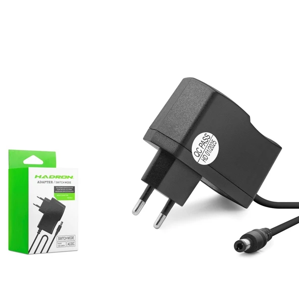 Hadron Hd8412 Modem Router Adaptörü 10W 5V 2A 5.5X2.5 Mm Siyah ürün görseli 1