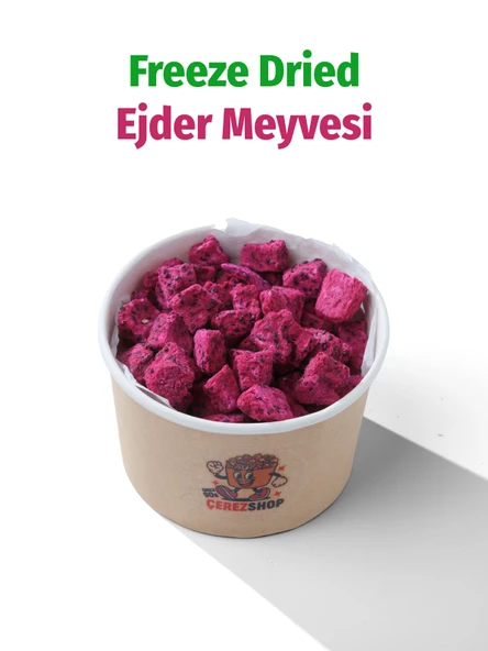 Freeze Dried Küp Ejder Meyvesi Dondurularak Kurutulmuş Meyve Cipsi ürün görseli 1