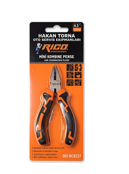 Rico Rc-0237 115Mm Mini Pense 4.5" ürün görseli 1