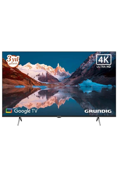 Grundig 55 GJU 8500 A 4K Ultra HD 55" 140 Ekran Uydu Alıcılı Google Smart LED TV ürün görseli 1