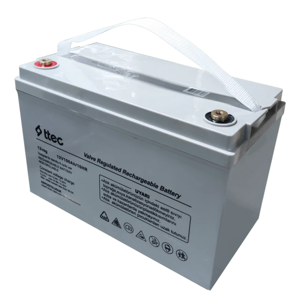 Ttec 12V 100Ah Bakımsız Jell Akü(Tss) ürün görseli 1