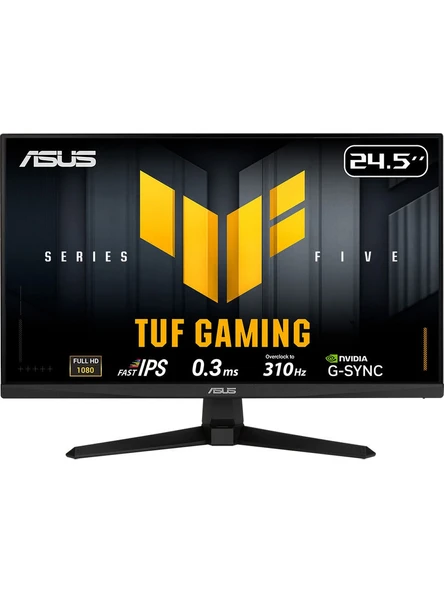 Asus 24.5" Tuf Gaming Vg259Qmr5A 310Hz 0.3Ms Full Hd Adaptive Sync Fast Ips Gaming Monitör ürün görseli 1