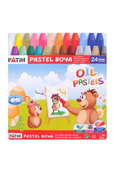Fatih 24'lü Pastel Boya - Resim 2