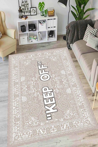 Vizon Kaymaz Taban Yıkanabilir Keep Off Mutfak Halısı AR1174 ürün görseli 1
