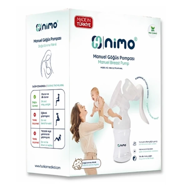 Nimo HNK SUTPUMP MNL Manuel Göğüs Pompası 1 Adet ürün görseli 1