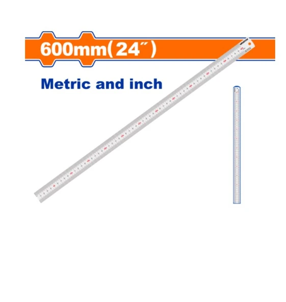 Wadfow Çelik Cetvel 600mm Wru1360 ürün görseli 1