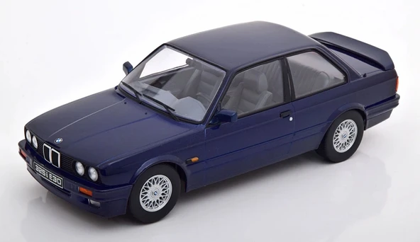 KK SCALE 180931 1/18 BMW 325i E30 M-Paket 2 1988 Dark Blue Metallic ürün görseli 1