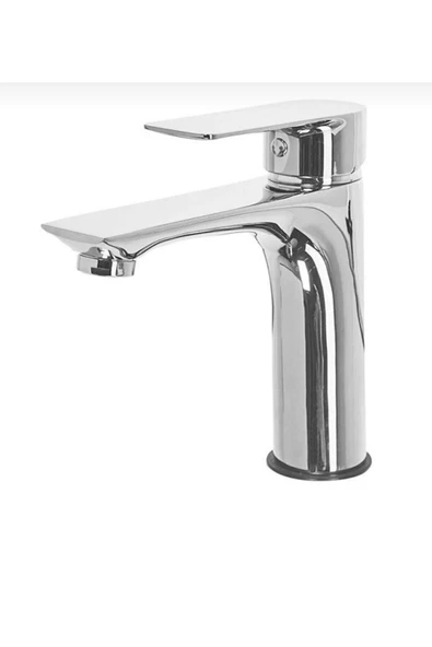 MİXSA KROM SABİT GÖVDE BANYO BATARYASI LAVABO MUSLĞU ürün görseli 1