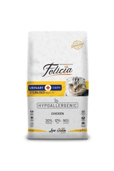 Felicia Sterilised Tavuklu Kısır Kedi Maması 12kg ürün görseli 1