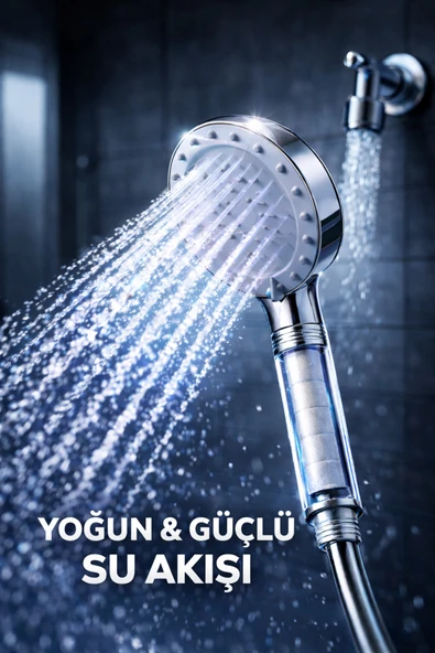MİXSA Lüx Fonksiyonlu Premium Duş Başlığı ürün görseli 1