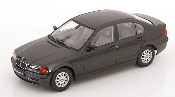KK SCALE 181433 1/18 BMW 3 Serie (E46) Limousine 1999 Black Metallic ürün görseli 1