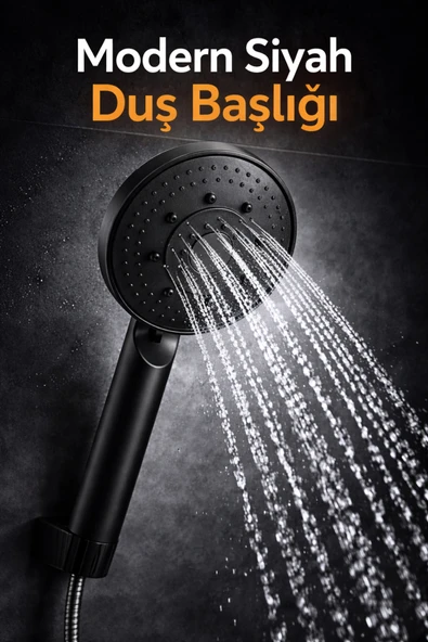 MİXSA Lüx Premium Jaguar Fonksiyonlu Duş Başlığı ürün görseli 1