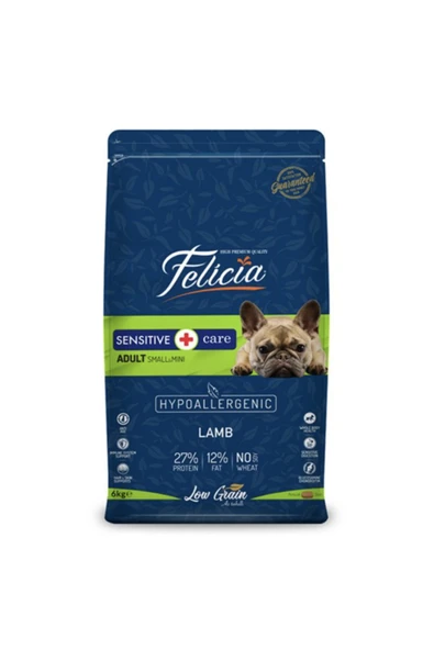 Felicia Düşük Tahıllı Kuzu Etli Küçük Irk Yetişkin Köpek Maması 6 Kg ürün görseli 1