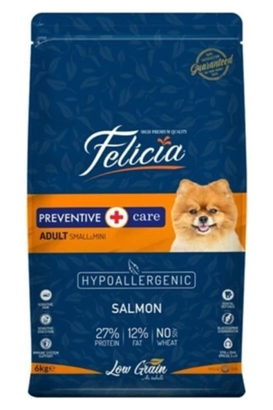 Felicia 6 kg Small/mını Somonlu Yetişkin Köpek Maması ürün görseli 1