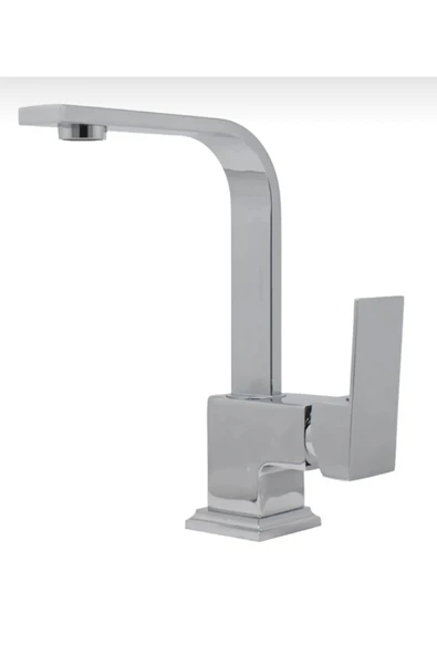 BDL ARMATÜR KCA KROM KARE LÜX AĞIR GÖVDE BANYO LAVABO BATARYASI ürün görseli 1