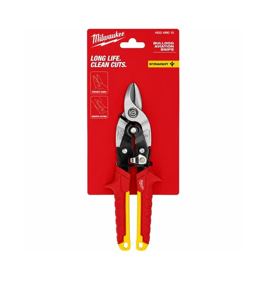 Milwaukee Kaportacı Makası Düz Kısa 210mm ürün görseli 1