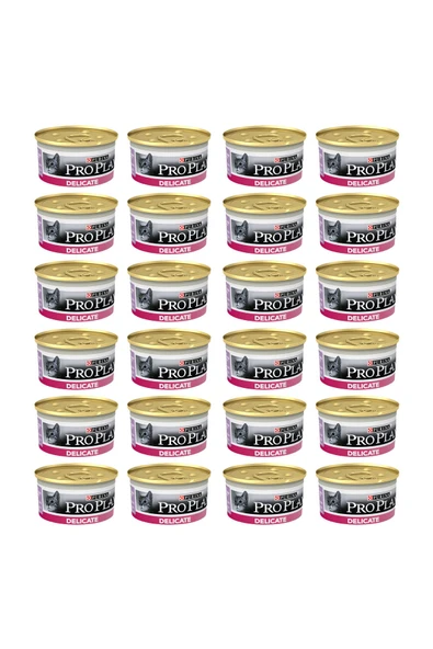 Pro Plan Delicate Hindili Kedi Konservesi 85 gr x 24 Adet ürün görseli 1