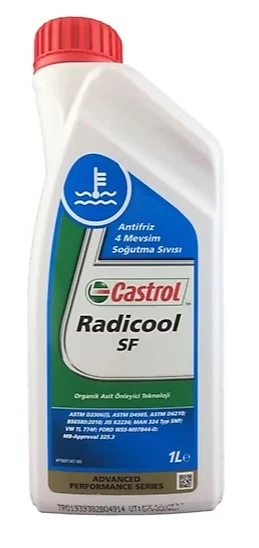 CASTROL RADİCOOL SF 1L (KIRMIZI) ANTİFİRİZ ürün görseli 1