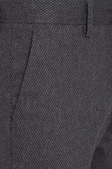 Slim Kalıp Armürlü Pantolon - Resim 2