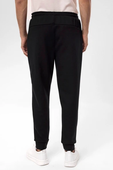 Slim Kalıp Düz Jogger Pantolon - Resim 5