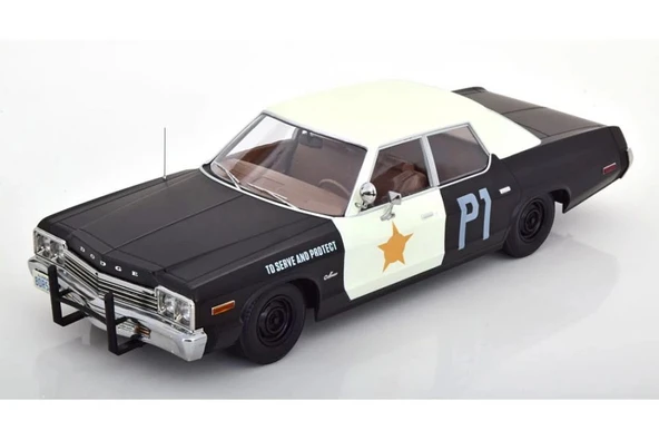 KK SCALE 181127 1/18 Dodge Monaco 1974 Bluesmobile ürün görseli 1