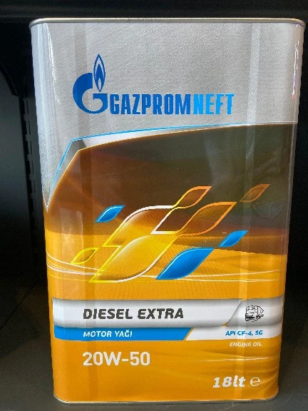 GAZPROMNEFT DIESEL EXTRA 20W50 18L ürün görseli 1