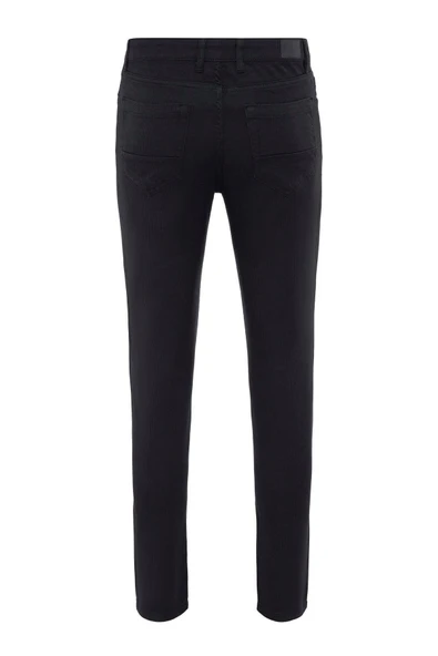 Slim 5 Cep Kalıp Armürlü Pantolon - Resim 8