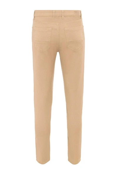 Slim 5 Cep Kalıp Armürlü Pantolon - Resim 7