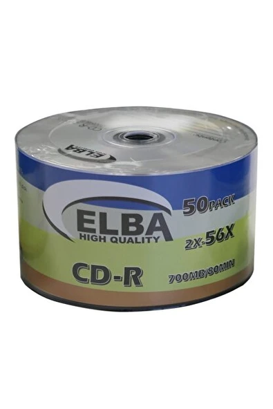 Cd-R 700Mb-80Min 56X 50 Li Shrink ürün görseli 1