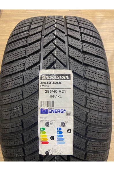 285/40R21 109V XL BRIDGESTONE BLIZZAK LM005 (A/C/73) (KIŞ)(2024) ürün görseli 1