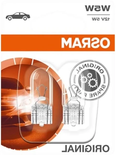 W5 W Halojen Ampul - 12V 5W Yedek Parça ürün görseli 1