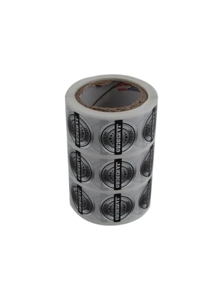 25mm Çapında Metalize Etiket - 1000 Adet ürün görseli 1