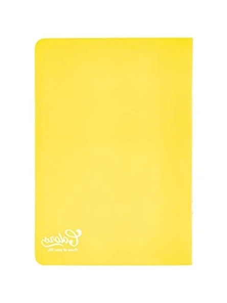 Sarı A5 Kareli Defter, 60 Yaprak ürün görseli 1