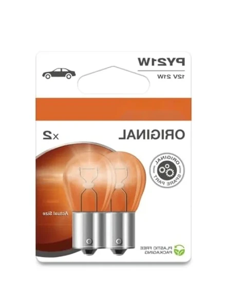 12V 21W PY21W Sinyal Lambası - Amber ürün görseli 1