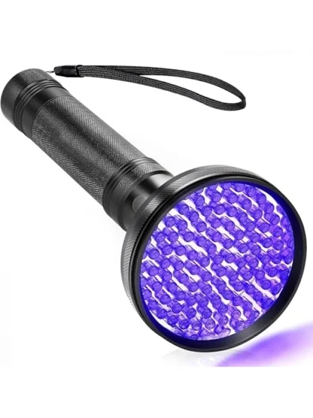 100 LED UV El Feneri - 395nm Mor Işık ürün görseli 1