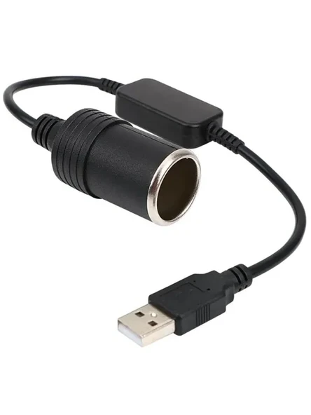USB 2.0 Araç Çakmaklığı Çevirici - 5V 2A'dan 12V 800mAh ürün görseli 1
