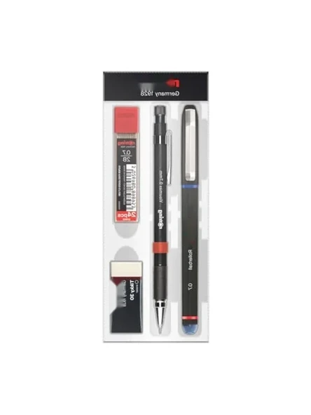 Roller Ofis Seti - 0.7 mm, Kırmızı ürün görseli 1
