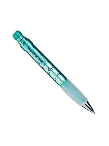 Mekanik Kurşun Kalem - 0.7 mm, Metalik Yeşil Desenli ürün görseli 1