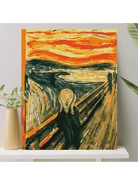 Sayılarla Boyama Tuval Seti - Fırça ve Boya Dahil, 40x50 cm ürün görseli 1