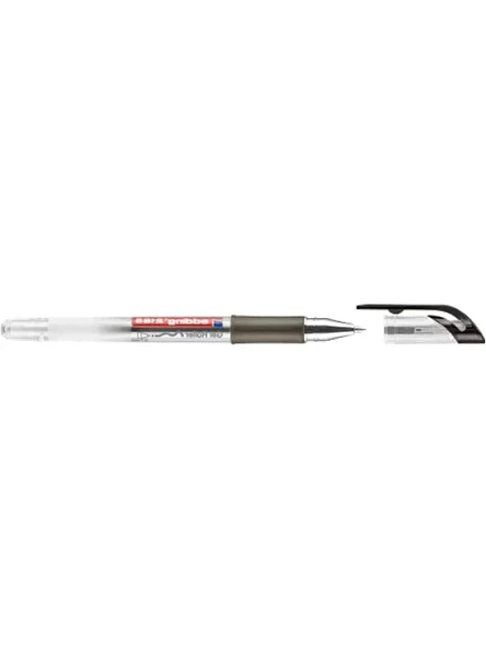 0.7 mm Uçlu Jel Roller Kalem - Siyah - Resim 2