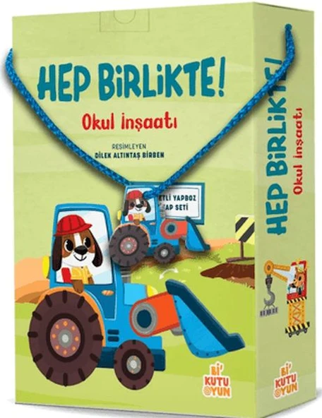 Hep Birlikte - Okul İnşaatı (Kitap ve Oyun Seti) ürün görseli 1