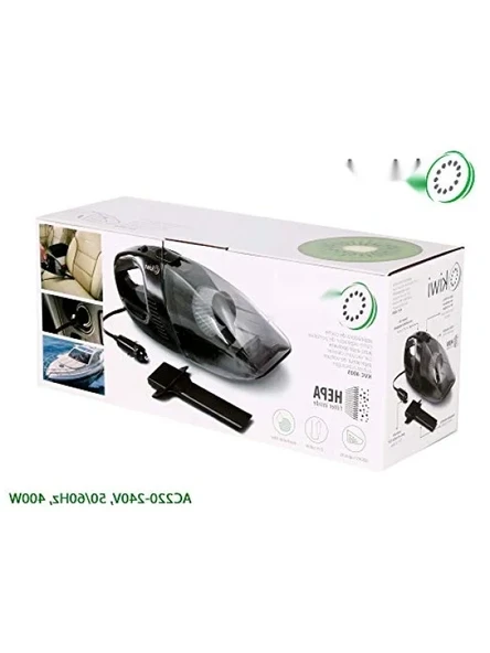 Beyaz Oto Süpürgesi - USB Şarjlı - Resim 2